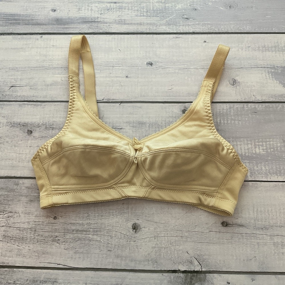 Jodee Surgical Mastectomy Bra Womens 32B Nude Beige #360 Balanced Fit Wireless